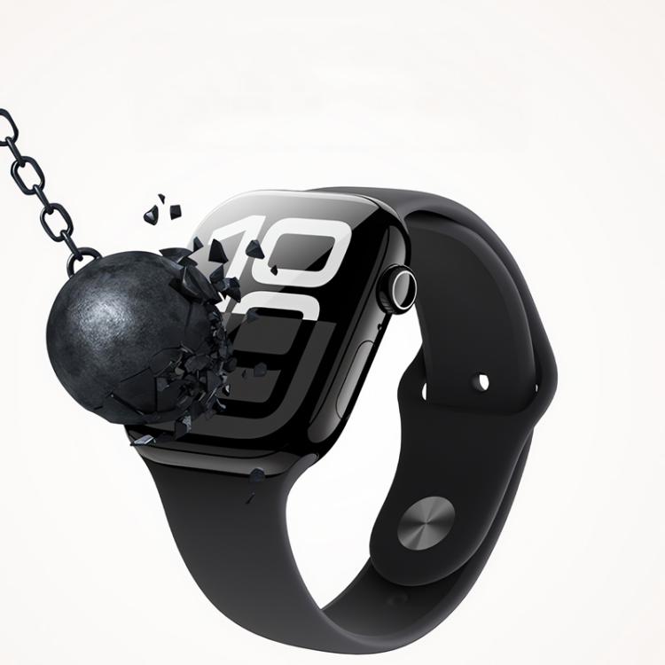 Pellicola protettiva in vetro temperato con kit di installazione autoallineante migliorato, For Apple Watch Series 10/11 46mm, For Apple Watch Series 10/11 42mm, For Apple Watch Series 7/8/9 45mm, For Apple Watch Series 7/8/9 41mm                      ...