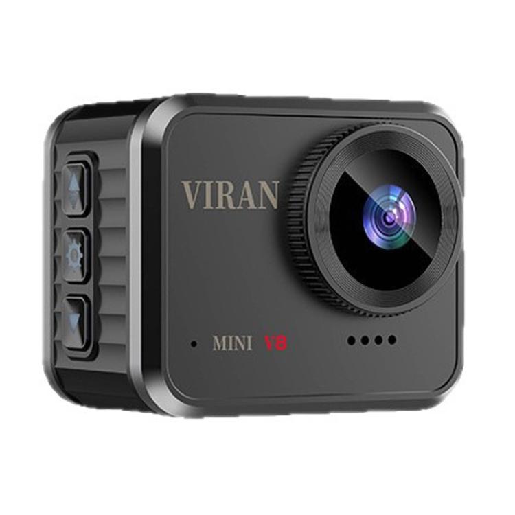 VIRAN Mini V8 Action Camera HD portatile per ciclismo, attività all'aperto e da cruscotto., Mini V8