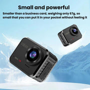 VIRAN Mini V8 Action Camera HD portatile per ciclismo, attività all'aperto e da cruscotto., Mini V8