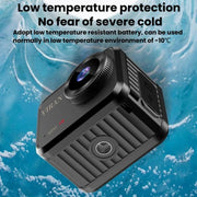 VIRAN Mini V8 Action Camera HD portatile per ciclismo, attività all'aperto e da cruscotto., Mini V8