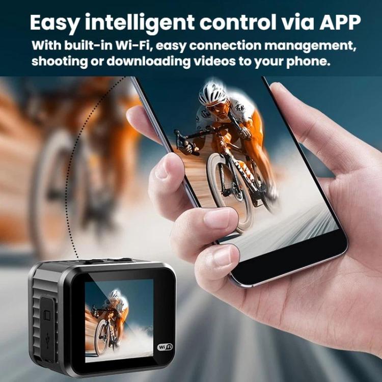 VIRAN Mini V8 Action Camera HD 1080P impermeabile IP67
