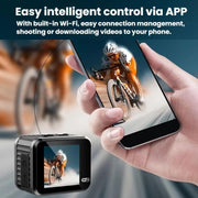 VIRAN Mini V8 Action Camera HD portatile per ciclismo, attività all'aperto e da cruscotto., Mini V8