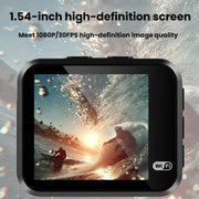 VIRAN Mini V8 Action Camera HD portatile per ciclismo, attività all'aperto e da cruscotto., Mini V8