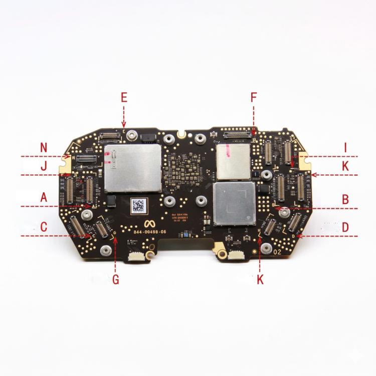 Riparazione del cavo flessibile della scheda madre interna del visore VR Meta Quest Pro, Code N, Code G, Code H, Code J, Code I, Code K, Code L, Contact-Type Power