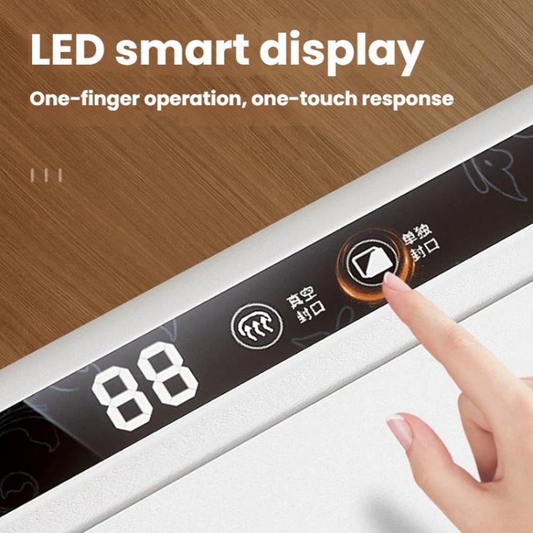 Macchina confezionatrice sottovuoto completamente automatica per la sigillatura e la conservazione degli alimenti., US Plug, EU Plug, AU Plug, UK Plug