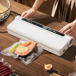 Macchina confezionatrice sottovuoto completamente automatica per la sigillatura e la conservazione degli alimenti., US Plug, EU Plug, AU Plug, UK Plug
