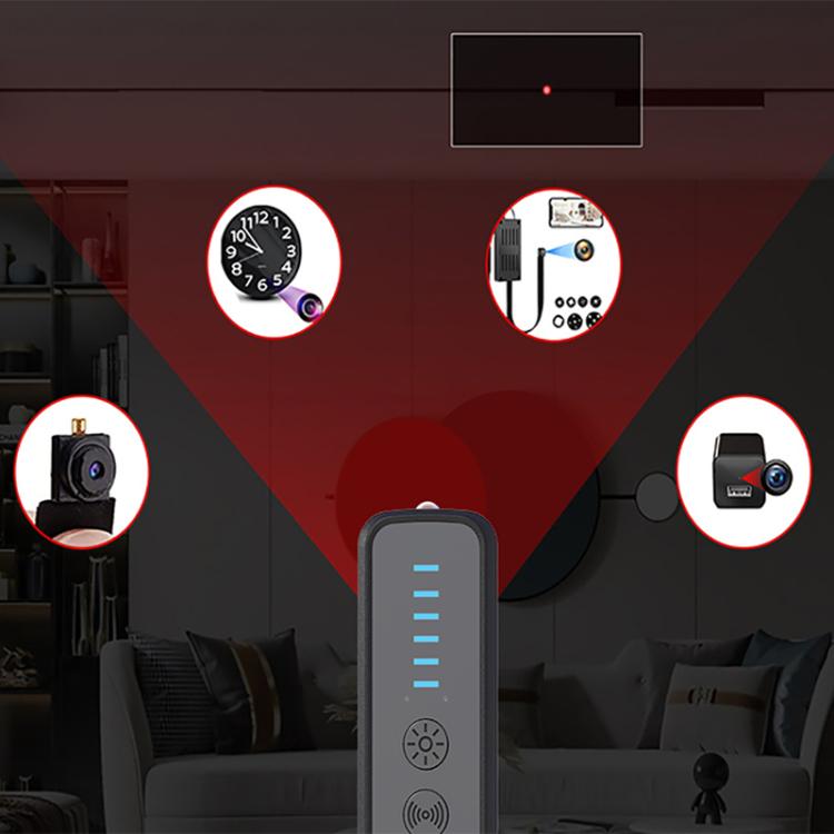 Rilevatore di segnali wireless per prevenire il posizionamento GPS, l'intercettazione e la fotografia furtiva., S600