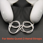 Cinturino da polso di ricambio antiscivolo per controller Meta Quest 2, ideale per il gaming in realtà virtuale.