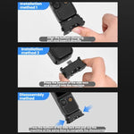 Base di ricarica magnetica a sgancio rapido Flymile per DJI Osmo Pocket 3.