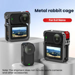Telaio di protezione con gabbia metallica per fotocamera DJI Osmo Nano Flymile.