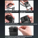 Telaio di protezione con gabbia metallica per fotocamera DJI Osmo Nano Flymile.