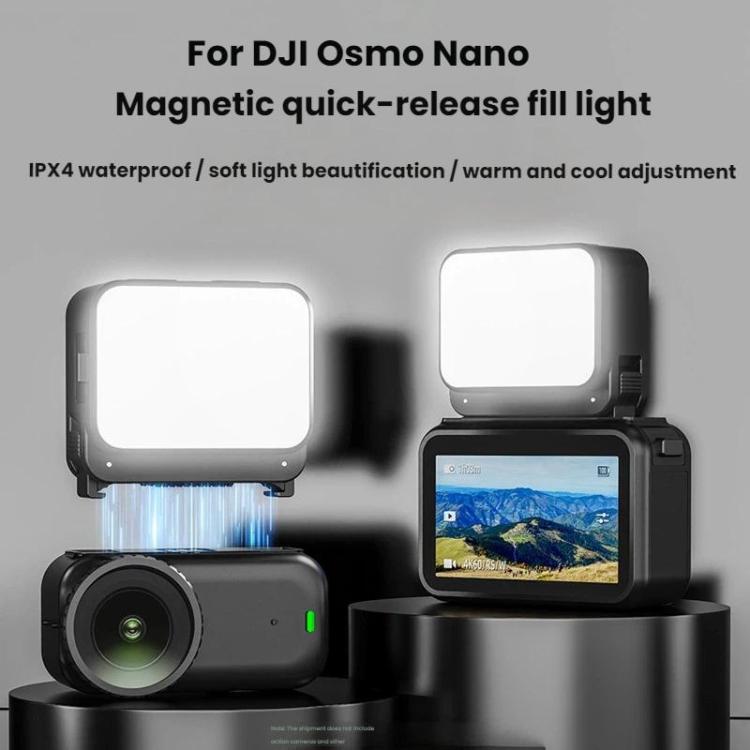 Luce di riempimento per la fotografia selfie portatile DJI Osmo Nano Flymile