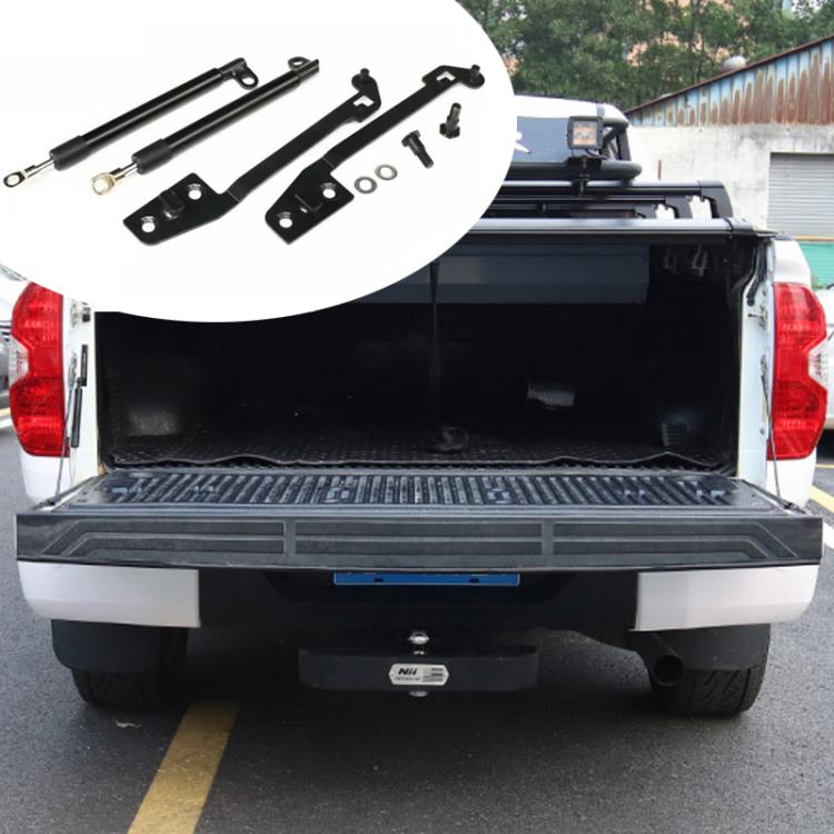 Piastra idraulica di smorzamento per la leva di abbassamento del portellone posteriore del pick-up Mitsubishi Triton L200 2015-2022, For Mitsubishi Triton Dual-sided