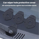 10 pezzi Copertura protettiva per foro tergicristallo auto, tappo antipolvere e a prova di perdite, cuscinetto protettivo in silicone