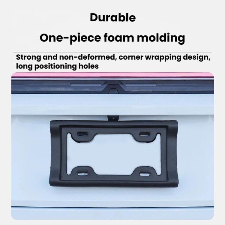 Cornice portatarga per auto, portatarga antiurto., US