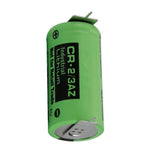 Batteria al litio CR-2/3AZ 3V 1450mAh con cavo plug 2.0-B