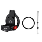 Supporto magnetico espandibile per telefono BRDRC per DJI Osmo Pocket 3 con attacco a slitta a freddo., For DJI Osmo Pocket 3 Black