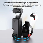 Supporto magnetico espandibile per telefono BRDRC per DJI Osmo Pocket 3 con attacco a slitta a freddo., For DJI Osmo Pocket 3 Black