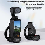 Supporto magnetico espandibile per telefono BRDRC per DJI Osmo Pocket 3 con attacco a slitta a freddo., For DJI Osmo Pocket 3 Black