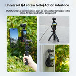 Supporto magnetico espandibile per telefono BRDRC per DJI Osmo Pocket 3 con attacco a slitta a freddo., For DJI Osmo Pocket 3 Black