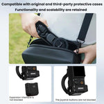 Supporto magnetico espandibile per telefono BRDRC per DJI Osmo Pocket 3 con attacco a slitta a freddo., For DJI Osmo Pocket 3 Black