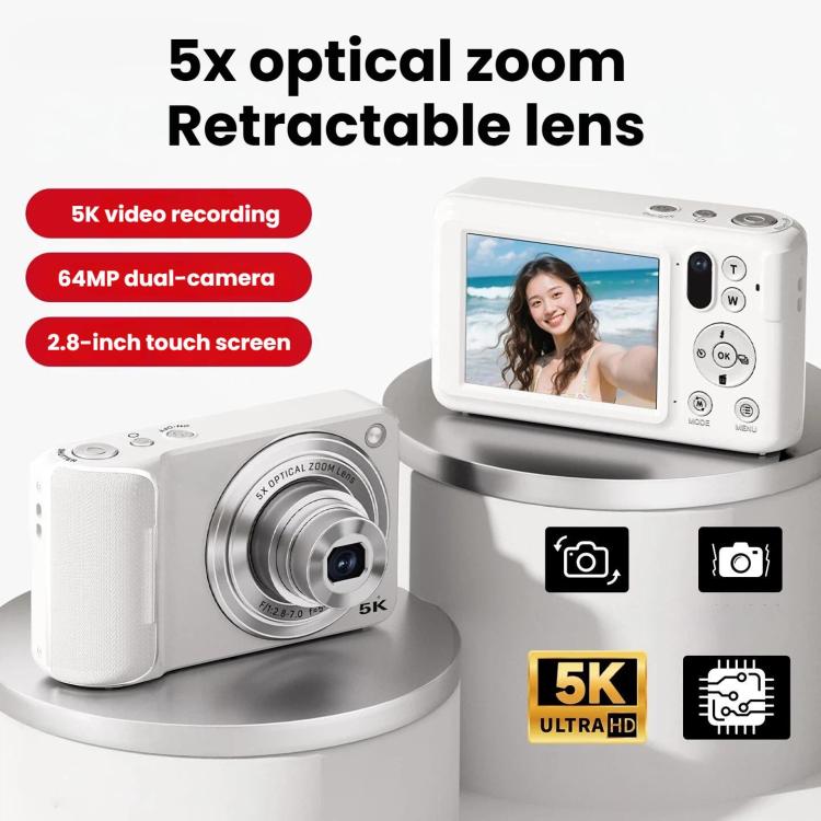 Fotocamera digitale DC309X 64MP 5K zoom 6x touchscreen