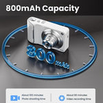 Fotocamera digitale DC309X 64MP 5K zoom 6x touchscreen