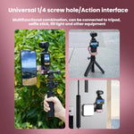Supporto magnetico espandibile per telefono BRDRC per DJI Osmo Pocket 3 con attacco a slitta a freddo., For DJI Osmo Pocket 3 Pink