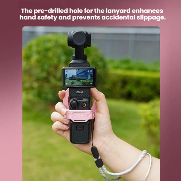 Supporto magnetico espandibile per telefono BRDRC per DJI Osmo Pocket 3 con attacco a slitta a freddo., For DJI Osmo Pocket 3 Pink