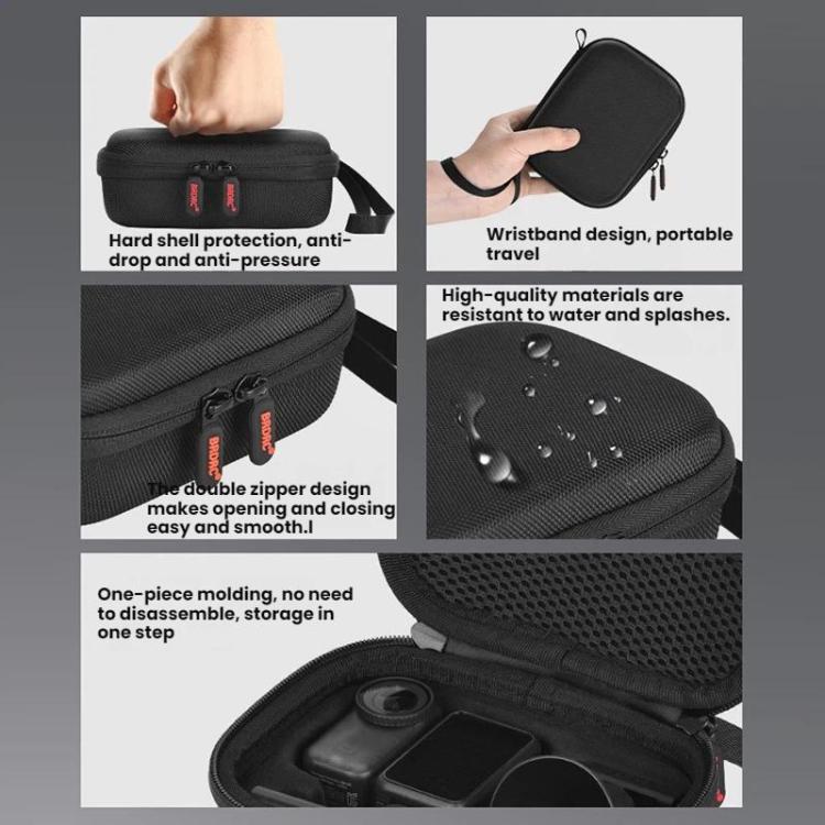 Borsa portaoggetti portatile per accessori della videocamera DJI Osmo Nano BRDRC.