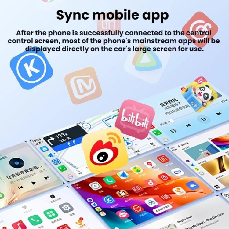 Modulo di connettività per sistema di infotainment per auto, da cablato a wireless., Ultra3 2Air Wired CarPlay/Android Auto, Ultra3 Wired CarPlay/HiCar, Ultra3 Wired CarLife/HiCar, Ultra3 Wired CarLife