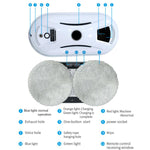 Robot lavavetri intelligente con doppia aspirazione 2800Pa