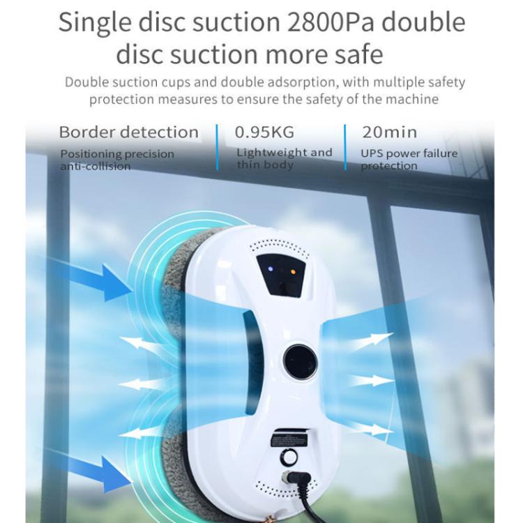 Robot lavavetri intelligente con doppia aspirazione 2800Pa