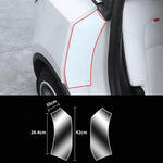 Pellicola protettiva antigraffio per la portiera interna posteriore, For Tesla Model Y Transparency, For Tesla Model Y Black, For Tesla Model 3 Transparency, For Tesla Model 3 Black, For Tesla Model Y L Transparency, For Tesla Model Y L Black