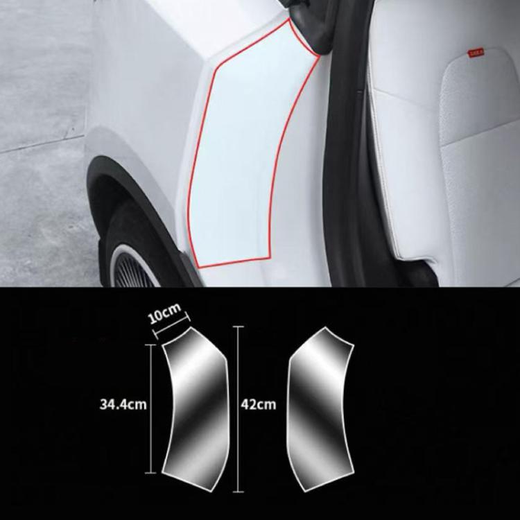 Pellicola protettiva antigraffio per la portiera interna posteriore, For Tesla Model Y Transparency, For Tesla Model Y Black, For Tesla Model 3 Transparency, For Tesla Model 3 Black, For Tesla Model Y L Transparency, For Tesla Model Y L Black