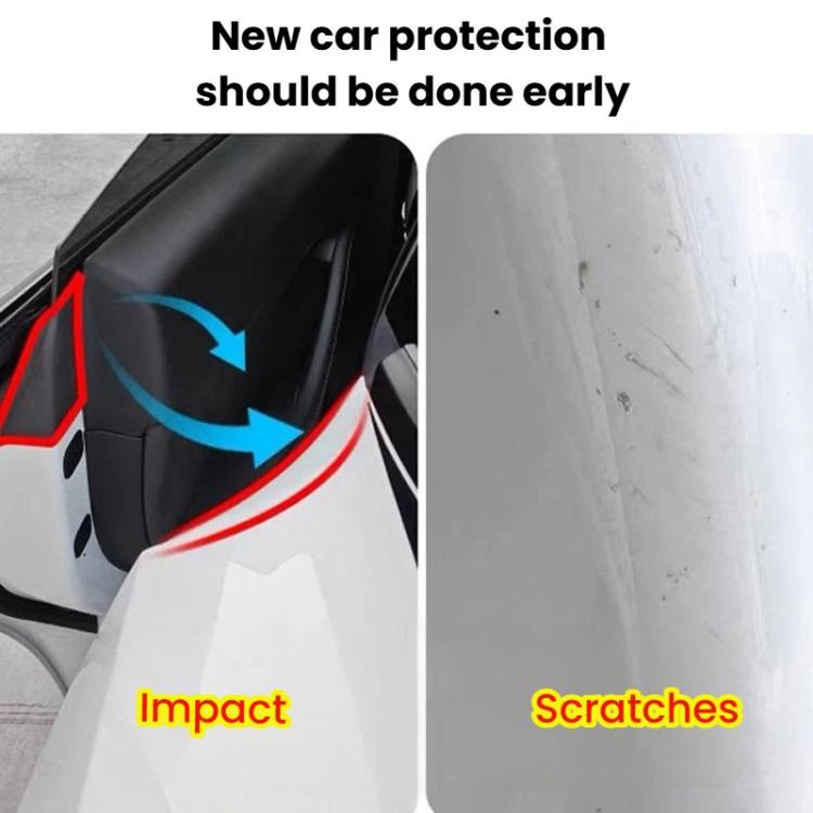 Pellicola protettiva antigraffio per la portiera interna posteriore, For Tesla Model Y Transparency, For Tesla Model Y Black, For Tesla Model 3 Transparency, For Tesla Model 3 Black, For Tesla Model Y L Transparency, For Tesla Model Y L Black