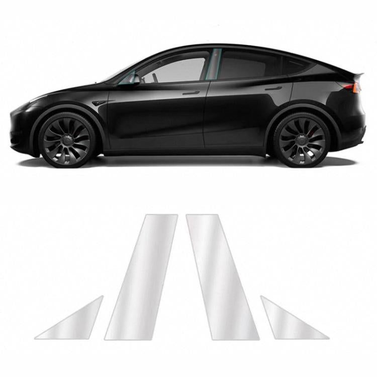 Pellicola protettiva TPU per montante B Tesla Model Y e Model 3