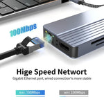 Hub USB-C 10 in 1 con Power Delivery 100W e HDMI 4K 30Hz