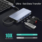 Hub USB-C 10 in 1 con Power Delivery 100W e HDMI 4K 30Hz