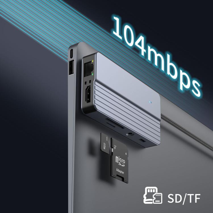 Hub USB-C 10 in 1 con Power Delivery 100W e HDMI 4K 30Hz