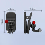 Supporto per fotocamera DJI/GoPro/Insta360 da fissare allo zaino con tracolla., Magnetic, Regular
