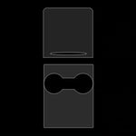 Pellicola protettiva per pannello di controllo centrale, pellicola protettiva per portabicchieri, For Tesla 2025+ MODEL Y JUNIPER Transparent, For Tesla 2025+ MODEL Y JUNIPER Sanded Finish, For Tesla Model Y L Transparent                               ...