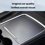 Pellicola protettiva per pannello di controllo centrale, pellicola protettiva per portabicchieri, For Tesla 2025+ MODEL Y JUNIPER Transparent, For Tesla 2025+ MODEL Y JUNIPER Sanded Finish, For Tesla Model Y L Transparent                               ...