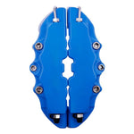 Kit di 2 coperture per pinze freno auto resistenti alle alte temperature, S Red, M Red, L Red, S Blue, M Blue, L Blue, S Yellow, M Yellow, L Yellow, S Silver, M Silver, L Silver, S Black, M Black, L Black