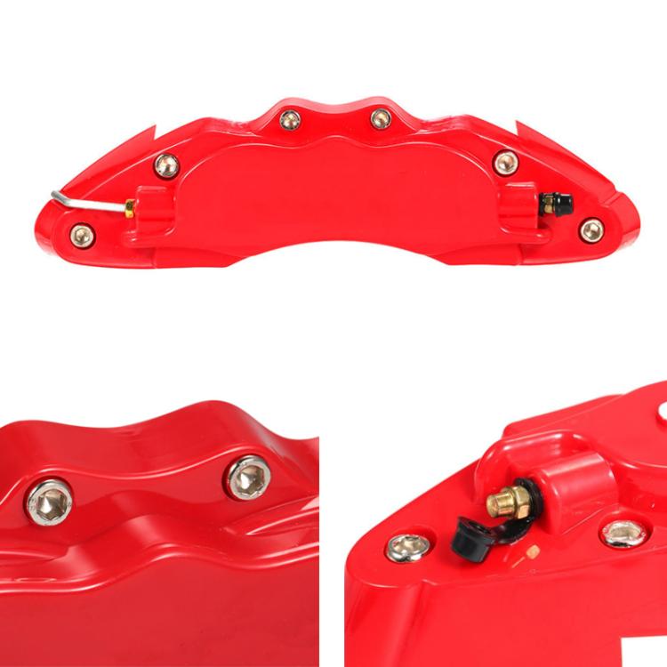Kit di 2 coperture per pinze freno auto resistenti alle alte temperature, S Red, M Red, L Red, S Blue, M Blue, L Blue, S Yellow, M Yellow, L Yellow, S Silver, M Silver, L Silver, S Black, M Black, L Black