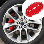 Kit di 2 coperture per pinze freno auto resistenti alle alte temperature, S Red, M Red, L Red, S Blue, M Blue, L Blue, S Yellow, M Yellow, L Yellow, S Silver, M Silver, L Silver, S Black, M Black, L Black