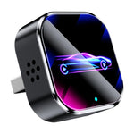 Q1A Box wireless 2 in 1 per Carplay/Android Auto, box di connettività intelligente e portatile per auto., Black Color Label, Black White Lable, Silver White Lable, Black Chromatic Car Badge, Silver Chromatic Car Badge, Gold Label Dual-Pocket Translator...