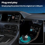 Q1A Box wireless 2 in 1 per Carplay/Android Auto, box di connettività intelligente e portatile per auto., Black Color Label, Black White Lable, Silver White Lable, Black Chromatic Car Badge, Silver Chromatic Car Badge, Gold Label Dual-Pocket Translator...