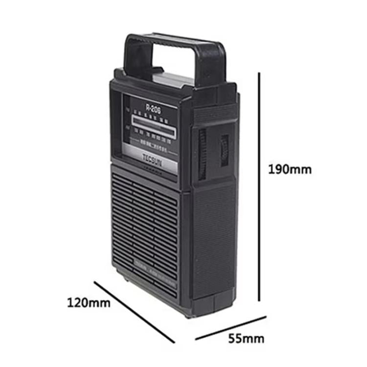 Radio portatile TECSUN R-206 FM/MW a due bande