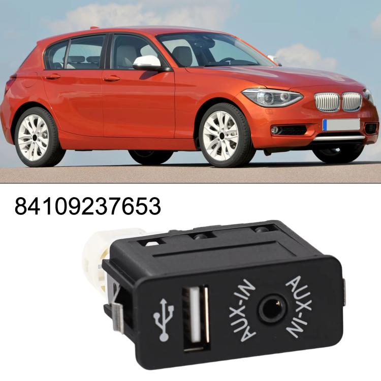 Per interruttori di ingresso AUX BMW con USB 84109237653 / 9237653